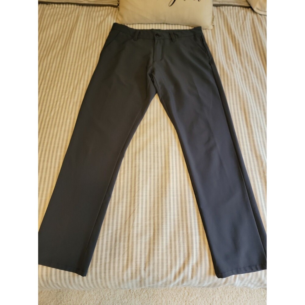 Mens Saks Fifth Avenue Active Wear Pants 34x32 Steel Blue Color
